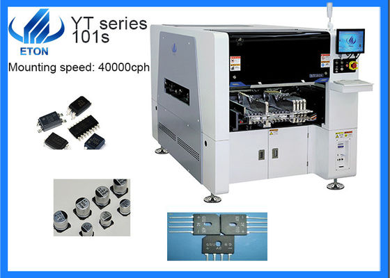 SMT-Sammeln- und -platzmaschine für Instrumententafel-Leuchte mit Bandspulepaket und Kopf 10pcs und Zufuhr 16pcs