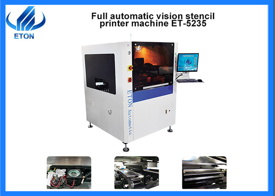 Full Automatic Vision SMT Produktionslinie Schablonendruckmaschine 300mm/Sek Squeegee Geschwindigkeit