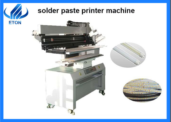 Halb automatische Linie Lötpaste-Druckmaschine LED Assmenbly PWB-Brett-1.2m