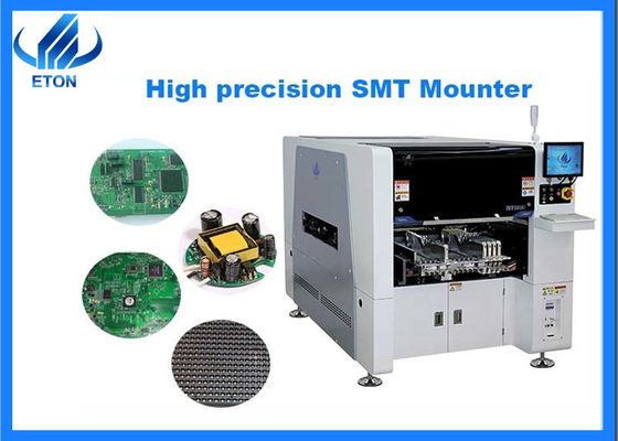 Montage-Maschine 0201 der hohen Präzisions-LED 10 Köpfe 40000CPH SMT Chip Mounter