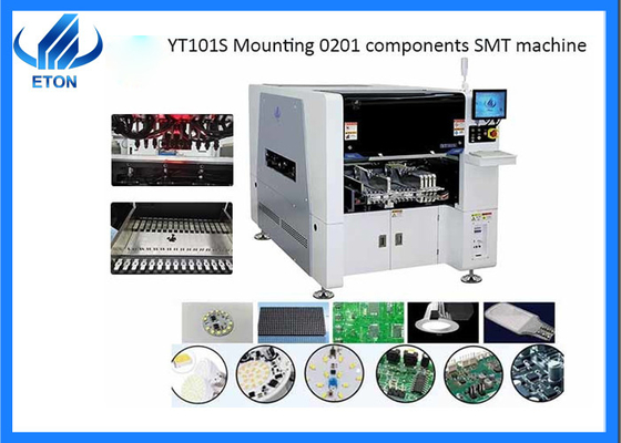 Einzelne Modul LED-Anzeige Montage 0201 10 Chip Mounter der Köpfe 40000CPH SMT
