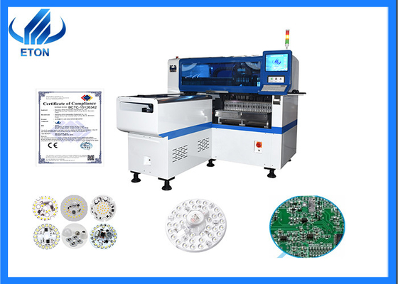 Auswahl und Platz 380AC 50Hz bearbeiten 8 Kopf-multi Funktions-HT-E8S geführten Chip Mounter maschinell