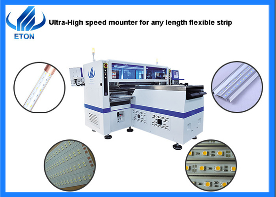 Ultra High Speed ​​500000CPH Strip Light SMT Mounter Machine Intelligente elektrische Zuführung