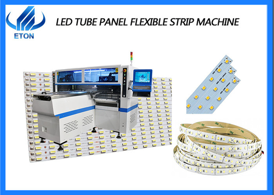 Rohr-Platten-flexible Streifen-Licht SMT-Auswahl-Platz-Maschine 68 Kopf-LED Mounter LED