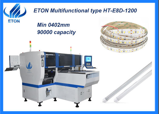 90000CPH SMT Monter Doppelarm Doppelmodul Doppelgeschwindigkeit für Rohr/Band/Glühlampe