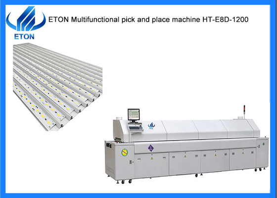 Zonen des Gewicht 2200kg SMT-Rückflut-Ofen-10 mit PLC-Kontrollsystem