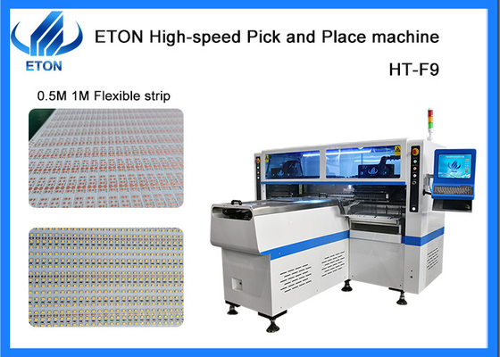 Max 1,2m PCB SMT Pick &amp; Place Machine für 0,5M - 1M Streifenlicht