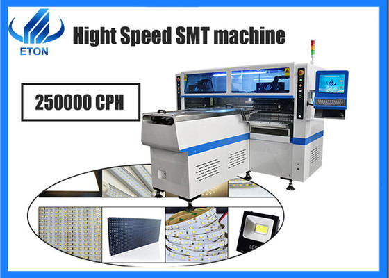 Automatische 250000CPH SMT-Chip-Montage-Maschine für LED-Rohr / Streifen