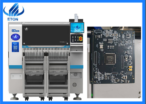 500×300mm PCB SMT-Maschine 20 Köpfe Flexible Verkabelung Erweiterte Platzierungsarten für die Schnellproduktion
