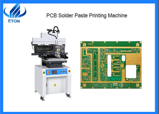 9000 Millimeter Min Semi Automatic Stencil Printer für PWB-Brett