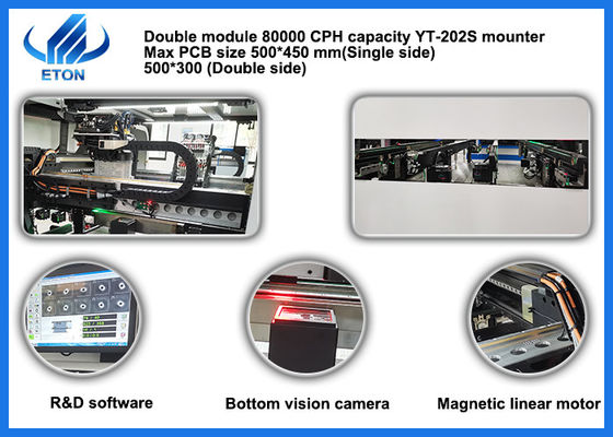 Multifunktions-SMT-Platzierungs-Maschine AI intelligent für Komponente der Minuten-0201
