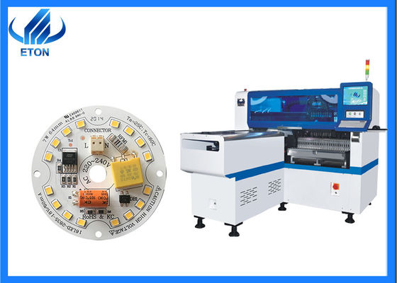 LED-Licht SMT-Auswahl und elektrische Zufuhr-doppelter Motor der Platz-Maschinen-45000 CPH
