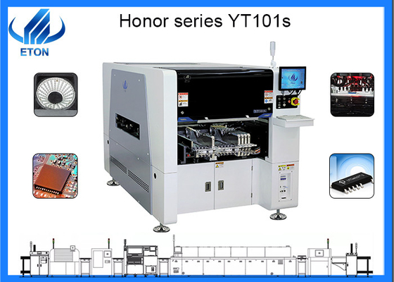 BESCHWICHTIGUNGSMITTEL SMD SMT Chip Mounting Machine Automatic For 0201 - 40x40mm Komponenten