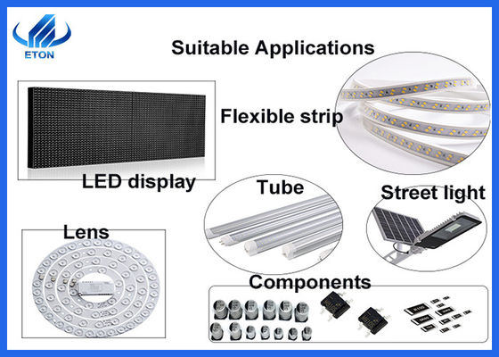 24 Köpfe mit 90000 Kapazität SMT-mounter 1950 Millimeter für geführten Streifen, führten Rohr-Auswahl und Platzmaschine