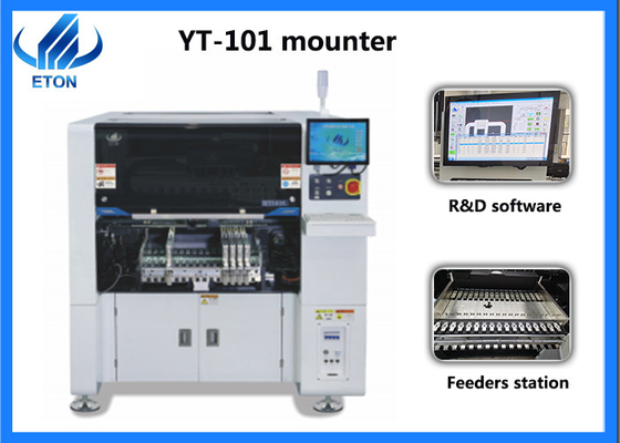 0201 - 40*40mm Komponenten, die SMT auswählen, setzen Maschine mit hohe Präzisions-Digitalkamera