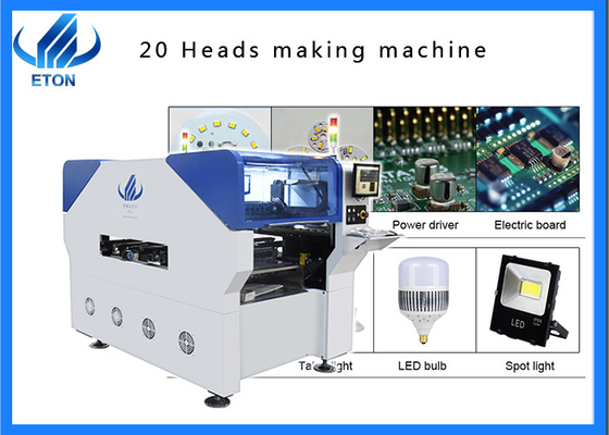 Hohe Präzision AC380V 6KW Multifunktions-LED Montagemaschine des Doppeltmoduls