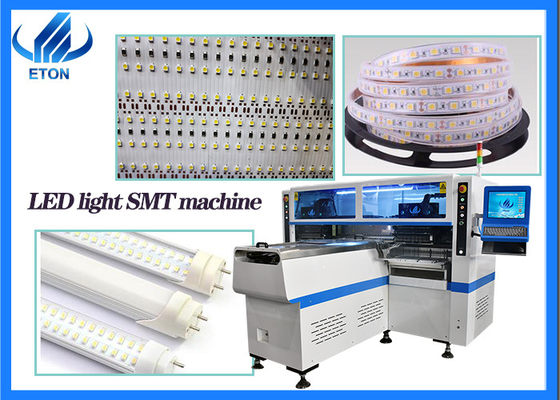 Automatische LED-Licht-Versammlungs-Maschinen-hohe Präzision SMT-Hochgeschwindigkeitsauswahl und Platz-Maschine