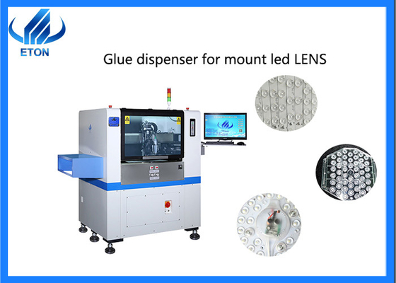 90K Cph 1800 mm Länge Kleberspendermaschine für LED-Linsen-Produktionslinie