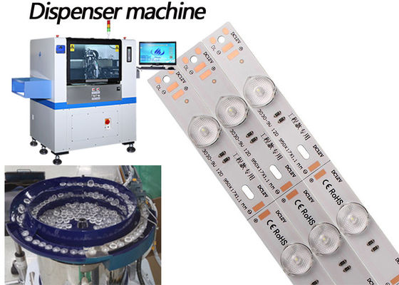 Automatische Leimspendermaschine 1800 mm Länge mit CCD-Positionierungssystem