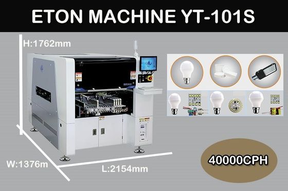Hochpräzise 0201 Komponenten SMT Mounter LED-Beleuchtungs-Bestückungsmaschine