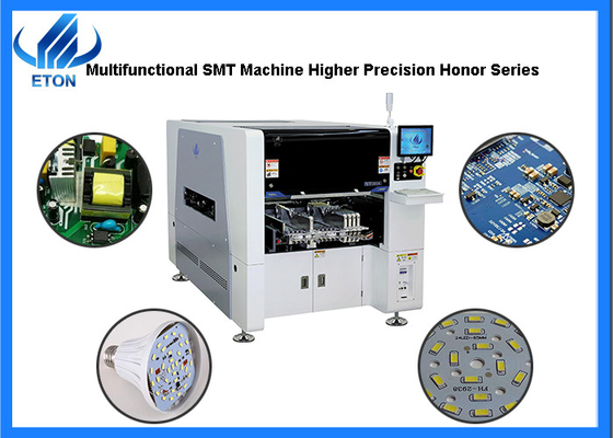 Hohe Präzision SMT-Auswahl-Platz-Maschinen-intelligente doppelte Hauptband-Zufuhr für LED-Produkte