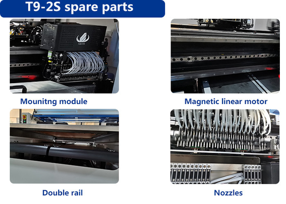 Intelligente elektrische Auswahl der Zufuhr-LED Chip Mounter SMT und Platz-Maschine