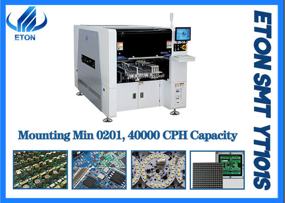 Produktionsmaschine 40000 CPH 0201 Komponenten-LED für hohe Präzision PWB-Brett