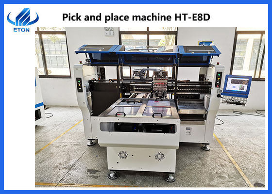 Doppelt-Arm-doppeltes Modul-doppelte Geschwindigkeit 8kw SMT Mounter für Rohr/Streifen/Birnen-Licht