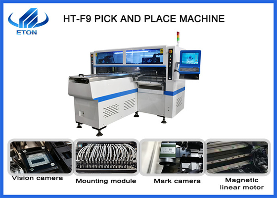 Doppelarm Viermodul-Rohr 1200mm*330mm der SMT-Platzierungs-Maschinen-LED PWB, das Maschine herstellt