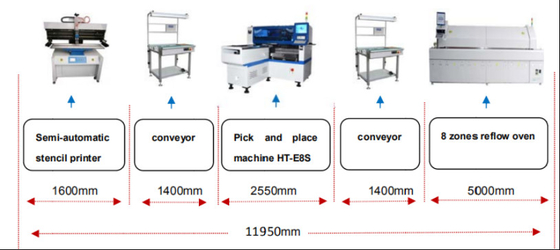 45000CPH SMT Pick And Place Machine Hochpräzision Multifunktionelle für LED-Glühlampe