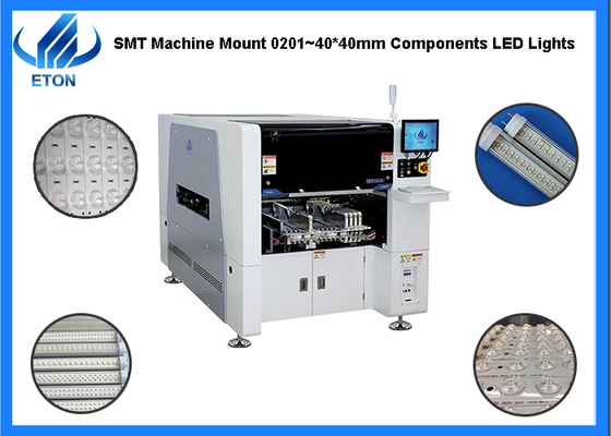 Elektrische Zufuhr LED, die Fertigungsstraße der Maschinen-40000 CPH SMT machend beleuchtet