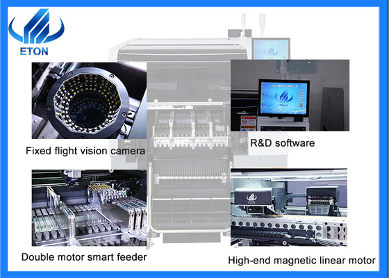 Elektrische Doppelt-Modul-Kopf SMT-Platzierungs-Maschine LED-Produkte SMTs Mounter