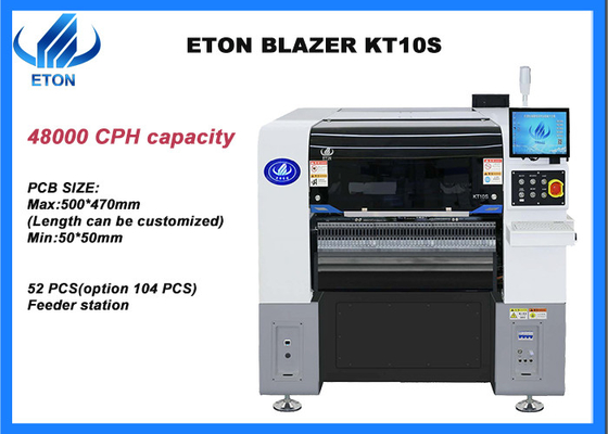 500*470mm maximale PWB-Größe SMT-Maschine mit 52 PC-Zufuhr-Station