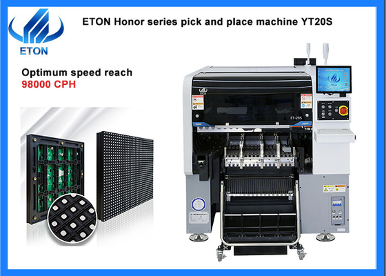 YT20S SMT Monter für Ultra-Small Chip 0201~40*40mm Großer Chip Weitere Komponentenbereich