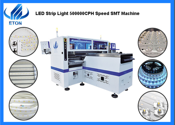 Ultra High Speed ​​500000CPH Strip Light SMT Mounter Machine Intelligente elektrische Zuführung