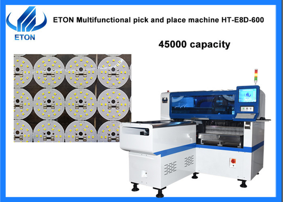 12 Düsen ein Modul maximales 600mm PWB, das SMT-Platzierungs-Maschine anbringt