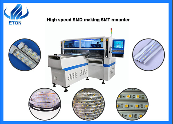 Energiesparende SMT-Auswahl setzt Maschine mit 68 Köpfen 68 Zufuhr-Stationen