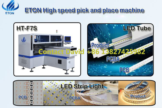 Led Tube Montage-Maschine mit 34 Köpfen und 180K CPH SMT-Maschine