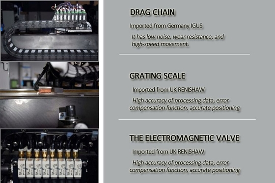 HT-E8S-1200 SMT-Montagemaschine: 0,5-5 mm PCB, 45000CPH, Sicht-+Markenkorrektur