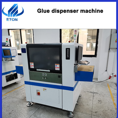 Hocheffiziente englische Schnittstelle Option SMT Leim-Dispenser für Max PCB 1200mm