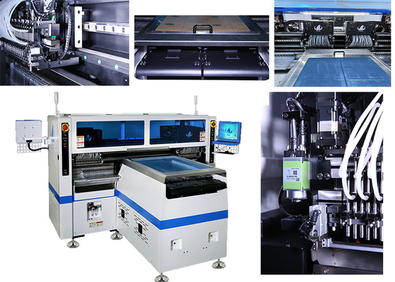 Ultra-Hochgeschwindigkeit 500K Roll To Roll LED-Streifenherstellungsmaschine SMT-Pick-And-Place-Maschine