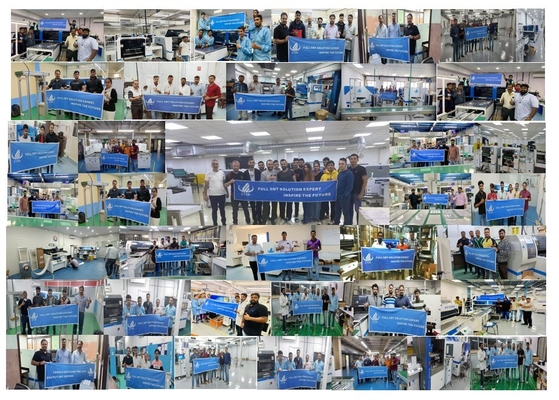 KT10S LED-Produktion SMT Montage-Maschine 52 Feeders und 48000 CPH Montagegeschwindigkeit