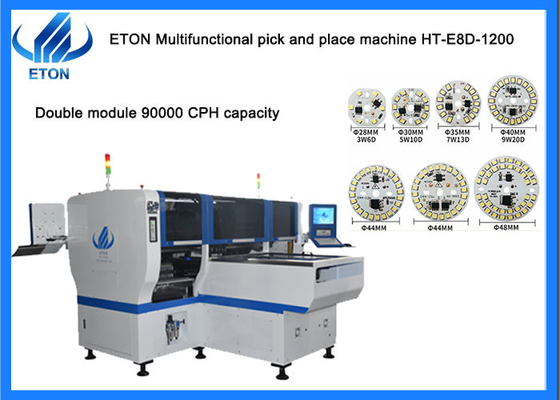 CE SMT Pick and Place Machine Multifunktionelle 24 Montageköpfe