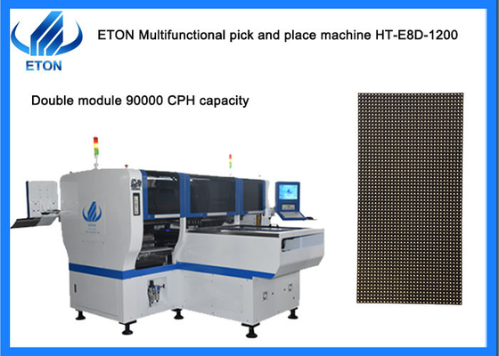 Multifunktionale 24PCS-Kopf-SMT-Platzierungsmaschine mit 90000CPH-Geschwindigkeit