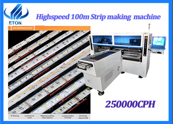 SMD Montage-Maschine 100M Flexible Rolling Strip leichte Herstellung von SMT Produktionslinie
