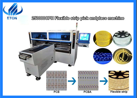 SMT-Pick-and-Place-Maschine 250000CPH-Hochgeschwindigkeits-Leichtplatten-PCB-Montagemaschine