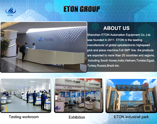 ETON HT-E8D Linearmotor 90000cph Pick And Place Maschine LED-Beleuchtungstechnik