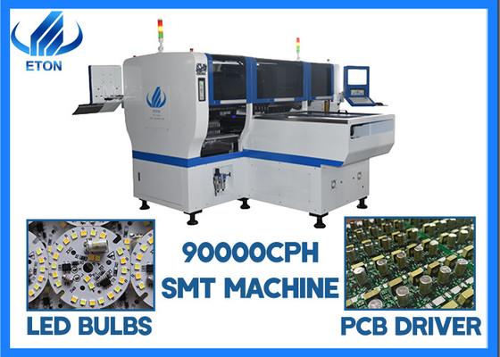 ETON HT-E8D führte die Herstellung von SMT Monter 48 Feeders Pick And Place PCB Montage Maschine