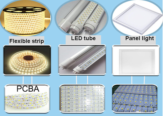 LED-Linear-Rigid-PCB-Montage-Pick-and-Place-Maschine mit Montagegeschwindigkeit von 200000-250000 CPH