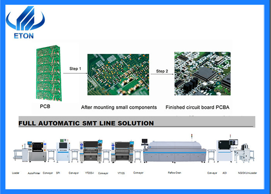 Dual Gantry SMT Pick and Place Machine 20 Spindeln ANC-Unterstützung und optionales IC-Tray
